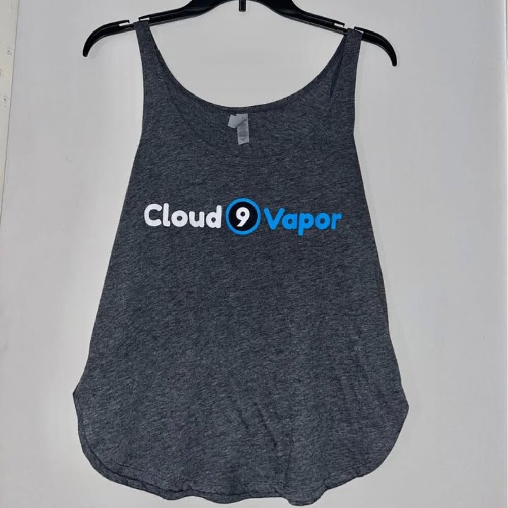 Cloud 9 Vapor Charcoal Gray Tank Top, Medium